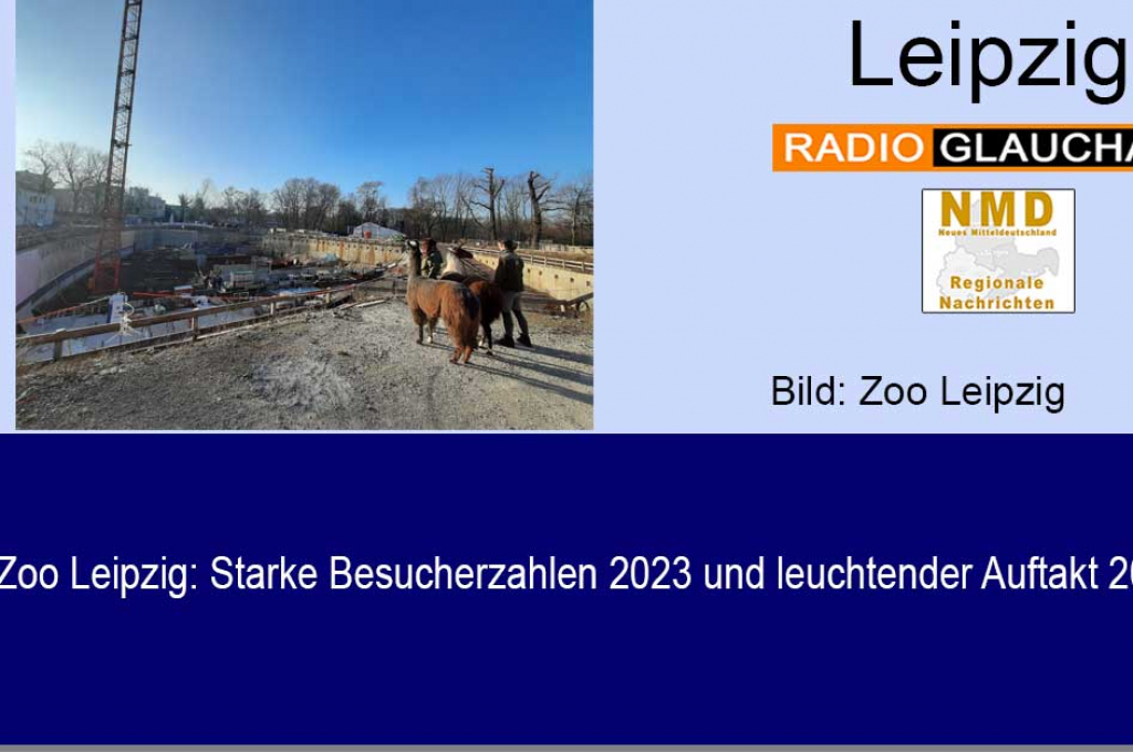 PM Zoo Leipzig: Starke Besucherzahlen 2023 und leuchtender Auftakt 2024